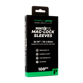 Palms Off Gaming - Mint Fit Mag-Lock Sleeves 35-75pt (100ct)
