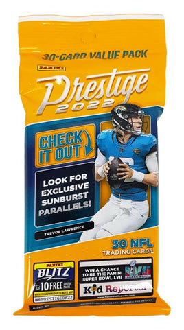 2022 Panini NFL - Prestige Fat Pack - 1x Sealed Packet