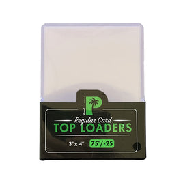 Palms Off Gaming - 3" x 4" 75pt Regular Clear Toploader (25ct)