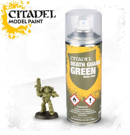 Citadel Paint - 400ml - Spray - Death Guard Green