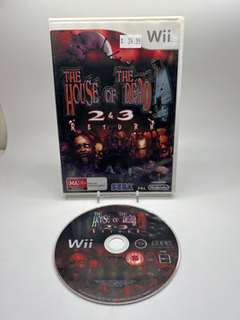 Nintendo Wii - The House of the Dead 2 & 3 Return