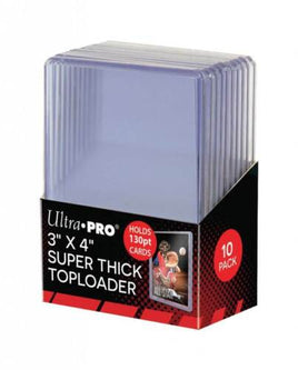 Ultra Pro - 3" x 4" 130pt Regular Clear Toploader (10ct)