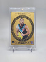 
              2021 AFL Teamcoach - Gold Card Craft - Port Adelaide - Travis Boak
            