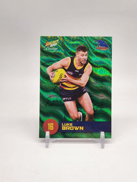 2021 AFL Prestige - Green - Adelaide - Luke Brown 010/60
