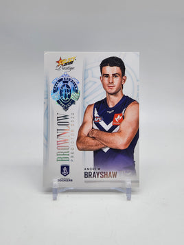 2022 AFL Prestige - Brownlow Predictor - Fremantle - Andrew Brayshaw 35/60