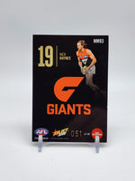 
              2022 AFL Footy Stars - Numbers - Midnight - GWS Giants - Nick Haynes 051/130
            