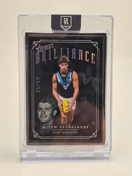 AFL - 2022 Brilliance - Brilliance Platinum - MITCH GEORGIADES (25/50)