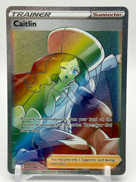 Pokemon - 2021 - Chilling Reign - Caitlin 213/198