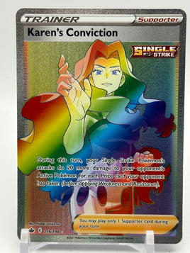 Pokemon - 2021 - Chilling Reign - Karen's Conviction 216/198
