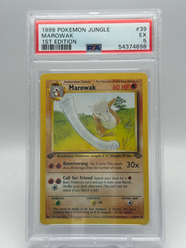1999 Pokemon - Base Set - Marowak Ex 39/64 PSA 5