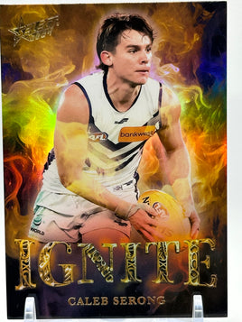 2024 AFL Footy Stars - Ignite - Gold - Caleb Serong 088/125