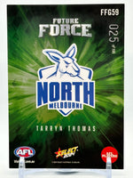 
              2024 AFL Footy Stars - Future Force - Green - Tarryn Thomas 025/195
            