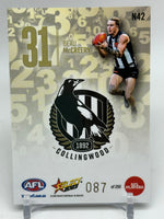 
              2023 AFL Footy Stars - Numbers - Collingwood - Beau McCreery 087/255
            