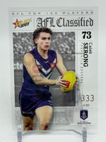 
              2023 AFL Footy Stars - Classified - Fremantle - Caleb Serong 333/365
            