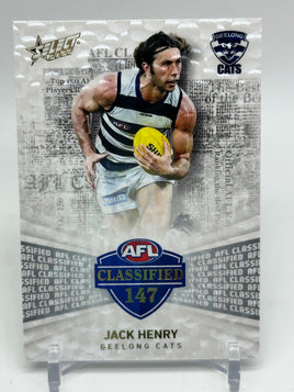 2022 AFL Footy Stars - Classified - Geelong - Jack Henry 062/270