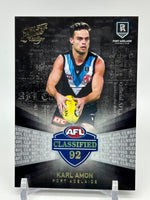 
              2022 AFL Prestige - Classified - Port Adelaide - Karl Amon 09/60 *LOW*
            