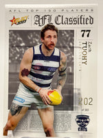 
              2023 AFL Footy Stars - Classified - Geelong - Zach Tuohy 202/365
            