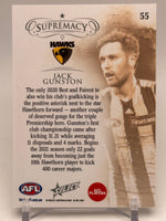 
              2021 AFL Supremacy - Base - Hawthorn - Jack Gunston 122/135
            