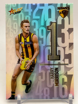 2022 AFL Footy Stars - Numbers - Daylight - Hawthorn - Harry Morrison 078/190