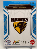 
              2022 AFL Prestige - Blue - Hawthorn - James Worpel 119/190
            