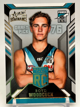 2018 AFL Dominance - Rookie - Port Adelaide - Boyd Woodcock 164/250
