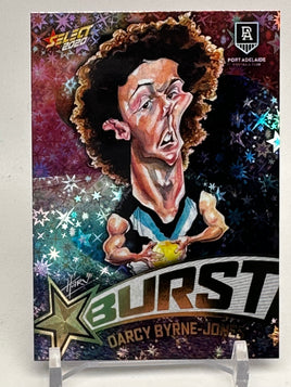 2020 AFL Footy Stars - Tye Dye Starburst - Port Adelaide - Darcy Byrne-Jones 040/210