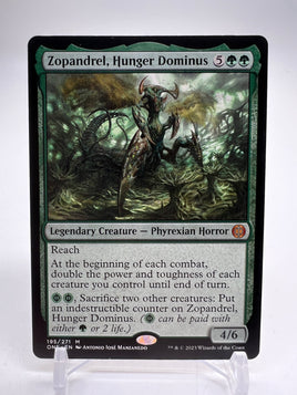 Magic The Gathering - Phyrexia: All Will Be One - Zopandrel, Hunger Dominus 195/271