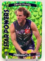 
              2021 AFL Teamcoach - Star Powers - Green - Fremantle - David Mundy
            