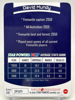 
              2021 AFL Teamcoach - Star Powers - Green - Fremantle - David Mundy
            