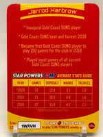 
              2021 AFL Teamcoach - Star Powers - Green - Gold Coast - Jarrod Harbrow
            