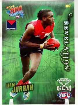 2010 AFL Champions - Revelation Gem - Melbourne - Liam Jurrah