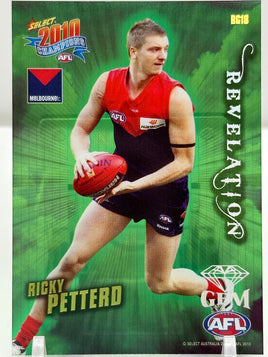 2010 AFL Champions - Revelation Gem - Melbourne - Ricky Petterd