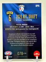 
              2023 AFL Select - Draft Pick 6 - Western Bulldogs - Riley Sanders 078/343
            