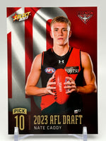 
              2023 AFL Select - Draft Pick 10 - Essendon - Nate Caddy 296/386
            