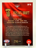 
              2023 AFL Select - Draft Pick 10 - Essendon - Nate Caddy 296/386
            