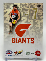 
              2023 AFL Footy Stars - Numbers - GWS Giants - Lachie Ash 189/255
            