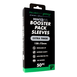 Palms Off Gaming - Mint Fit Booster Pack Sleeves (50ct)