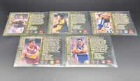 
              1996 AFL Select - Hot Numbers - Complete Set of 5
            