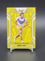 
              2022 AFL Footy Stars - Fractured - Acid Yellow - Fremantle - James Aish 106/145
            