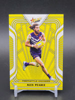 
              2022 AFL Footy Stars - Fractured - Acid Yellow - Fremantle - Alex Pearce 111/145
            