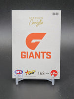 
              2022 AFL Footy Stars - Blank Canvas - GWS Giants - Stephen Coniglio 168/250
            