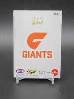
              2022 AFL Footy Stars - Blank Canvas - GWS Giants - Callan Ward 101/250
            