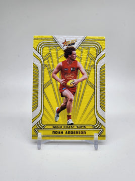 2022 AFL Footy Stars - Fractured - Acid Yellow - Gold Coast - Noah Anderson 133/145