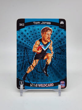 2021 AFL Teamcoach - Star Wildcard - Port Adelaide - Tom Jonas *SIGNED*