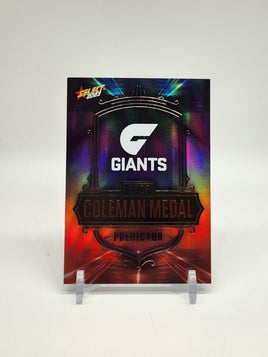 2023 AFL Footy Stars - Coleman Medal Predictor - GWS Giants 083/260