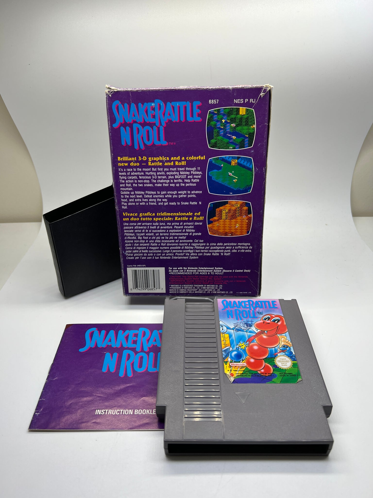 Nintendo NES - Snake Rattle n Roll| Hobby Kingdom Australia