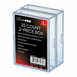 Ultra Pro - 25 Count 2-Piece Box (2 Pack)
